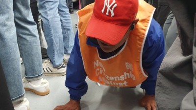 22대 국회 장애인권리입법 제정 촉구 포체투지 82일차